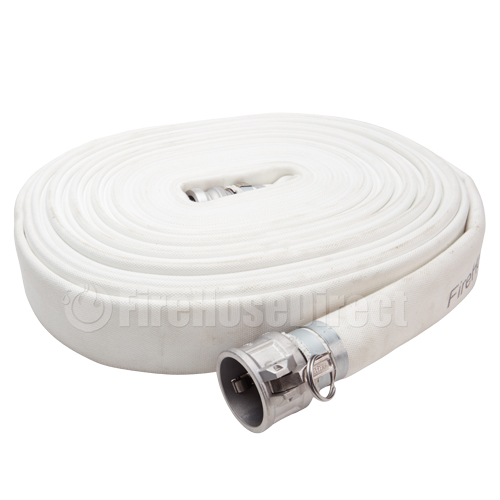 1 1/2" x 100' Camlock Double Jacket Mill Hose