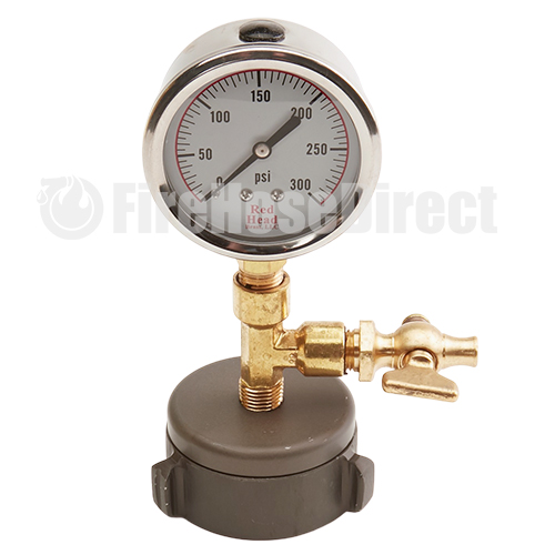Red Head Brass 1 1/2" Cap Gauge