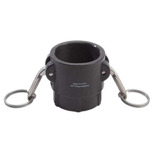 Polypropylene 2" Female Camlock Fitting x 2" Female Plastic Pipe Thread