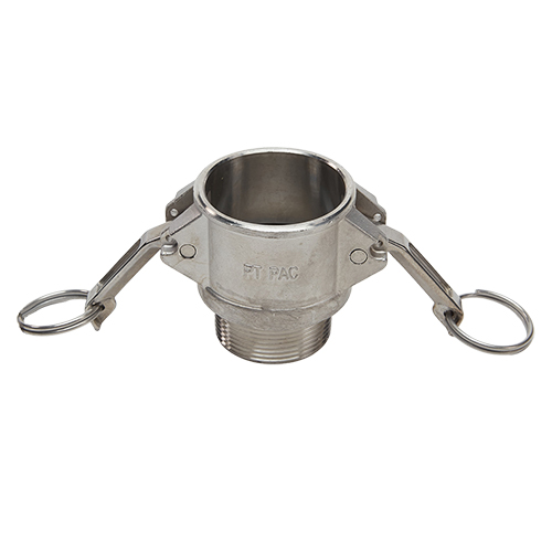 Stainless Steel x 1 Female Camlock x 1 Male NPT Stainless Steel x 1 Female Camlock x 1 Male NPT