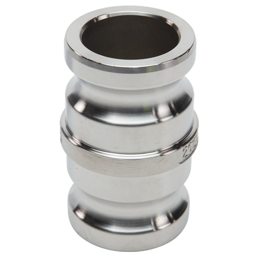 Stainless Steel 2" Male Camlock Fitting x 2" Male Camlock Fitting (USA)