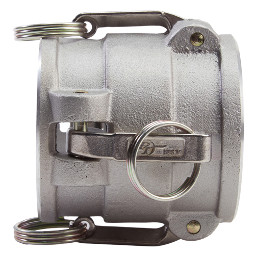 Aluminum 3" Female Camlock Fitting x 3" Female Camlock Fitting