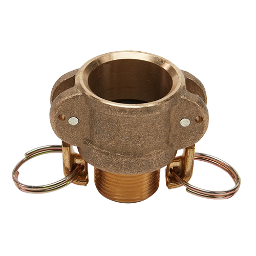 Brass 1/2" Female Camlock Fitting x 1/2" Male Pipe Thread