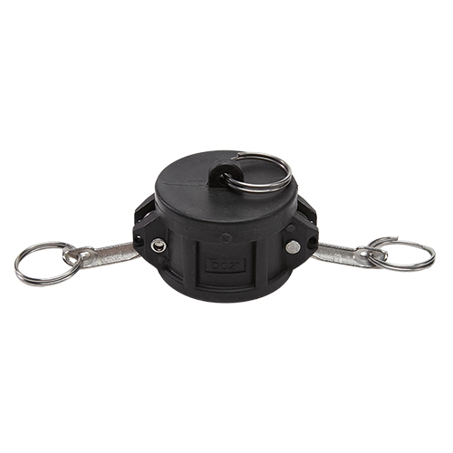 Polypropylene 2" Female Camlock Fitting Dust Cap