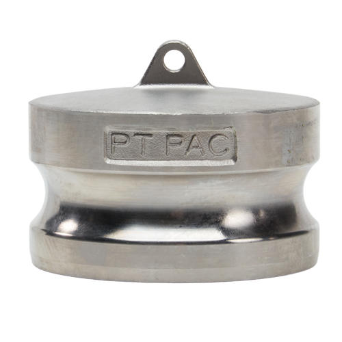 Stainless Steel 3" Male Camlock Dust Plug